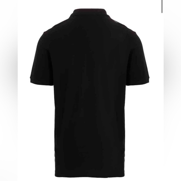 100% authentic Moschino Black Polo Shirt with Bear Patch - Picture 3 of 4